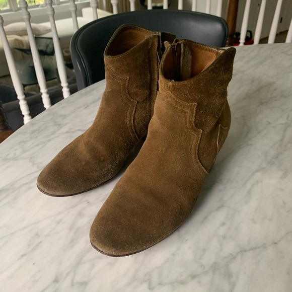 Isabel Marant Dicker Bootie (Brown) - Picture 2 of 16